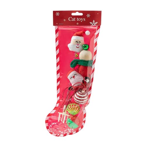 Haustierfreundliche Weihnachtsspielzeug Set Safe Bites Resistente Katzen Spielzeuginformationen Katzen Für Interaktiv Spielzeiten Mit Haustier Sortiment Haustierfreundliche Weihnachtsspielzeug Set Safe Bites Resistente Katzen Spielzeuginformationen Katzen Für Interaktiv Spielzeiten Mit Haustier Sortiment von SELiLe