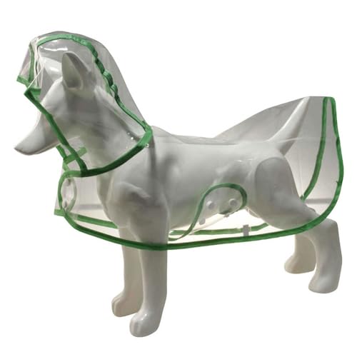 Hund Regenbekleidung Hunde Wasserdicht Regen Mantel Vier Jahreszeiten Haustier Kleidung Outdoor Aktivität Transparent Haustier Mit Kapuze Regenmäntel Jacken Haustier Hund von SELiLe