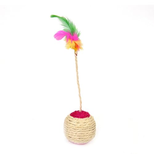 Katzen Teaser Spielzeugbällchen Mit Federkätzchen Kratzen Spielzeug Interaktive Kätzchen Jagd Necken Unterhaltung Supply Sisal Kratzer Für Haustier Interactive Katzen Teaser Spielzeugbällchen Mit Federkätzchen Kratzen Spielzeug Interaktive Kätzchen Jagd Necken Unterhaltung Supply Sisal Kratzer Für Haustier Interactive von SELiLe