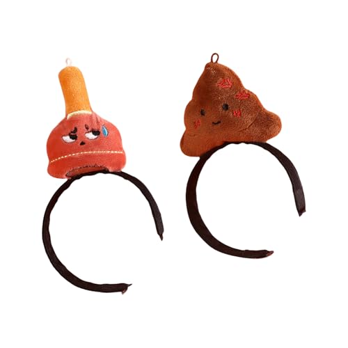 SELiLe Luxuriöser Party Kopfschmuck Regulierbare Halloweens Kopfschmuck Plüsch Unisex Kopfstück Für Partys Und Versammlungen von SELiLe