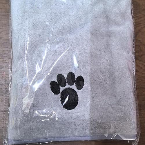 Hundehandtuch,Hundehandtuch Extra Saugfähig,Hunde Handtuch Extra Saugfähig,Schnelltrocknendes Handtuch für Hunde,Großer Weich Hunde Handtuch,Microfiber Schnelltrocknend Warm Haustierhandtuch,50*100cm von SEMINISMAR