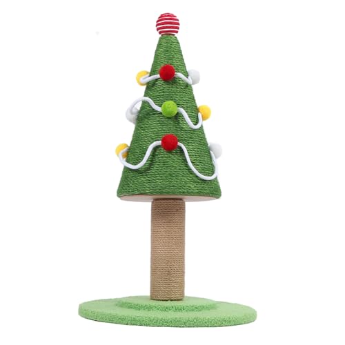 SENECESLI Katzenkratzbaum, Niedlicher Katzenkratzbaum, Kätzchen-Kratzbaum für Hauskatzen, Kleiner Kratzbaumturm, Moderner Kätzchenturm für Hauskatzen (Groß: 40 x 65 cm / 15,7 x 25,6 Zoll) von SENECESLI