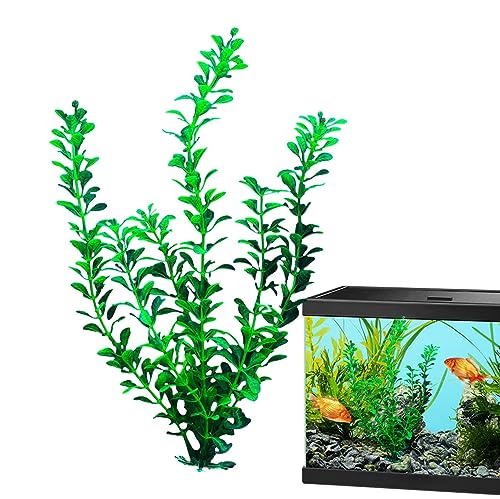 SENZZ Aquarium-Dekoration, künstliche Wasserpflanze, Aquarium-Pflanzen, dekorative Pflanzen, Aquarium-Kunststoffpflanzen, Aquarium-Dekoration für Restaurants, Wohnzimmer, Hotels und Häuser von SENZZ