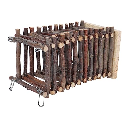 SEWOART Kaninchen Heu Feeder Holz Gras Rack Robust für Haustier Käfige von SEWOART