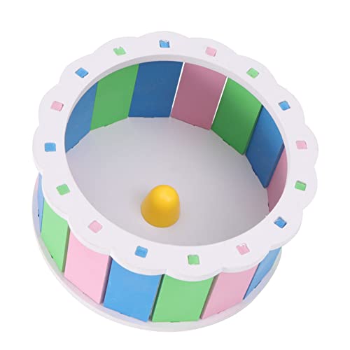 Hamster Leise Laufrad Hamsterrennbahn Spielzeug-Haustiere Haustierrad Spielzeug Laufräder Für Kleintiere Spielzeuge Laufendes Spielzeug Für Haustiere Die Tafel Colorful SEWOART von SEWOART