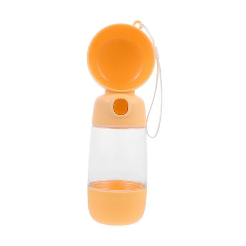 Hundefutter Aufbewahrungsbecher Wasserflasche Hundetrinkflasche Haustier Wasserbehälter Multifunktionale Haustier Tränke Reise Hunde Wasserhalter Outdoor Hunde Tränke SEWOART von SEWOART