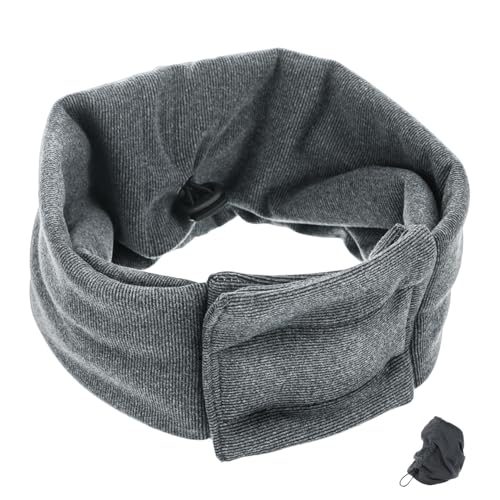 SEWOART Hundehalsband Snood Wintermützen für Hunde Ohrenschützer für Hunde Schals für Hunde Schlauchschal für Hunde hundekleidung Hundemantel Hundeschal Hundemütze Polyester Dark Grey von SEWOART