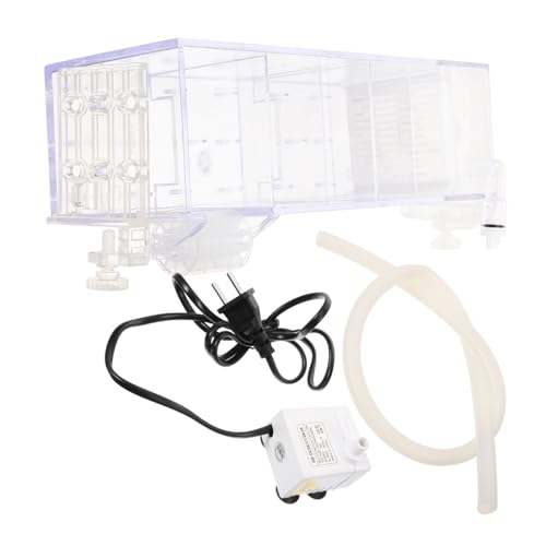 SEWOART 1 Satz Filter für Fischbecken Reiniger Teich System Wasser Tank Spender Pumpe Aquarienbedarf Filter für Aquarium Filterwerkzeug für Aquarien Aquariumzubehör Acryl von SEWOART