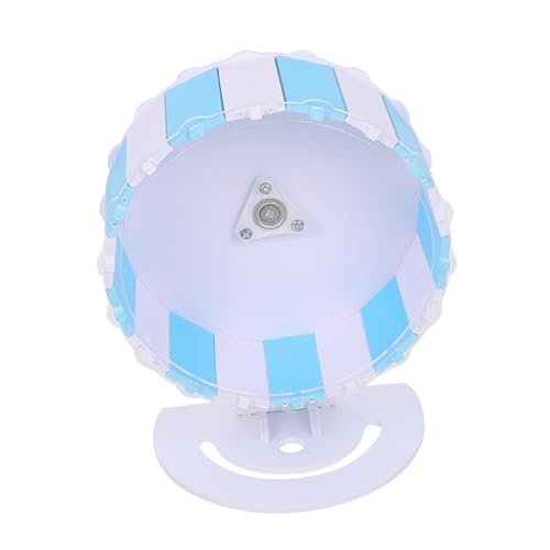 SEWOART 1 Satz Laufrad Haustier-Mäuse-Übungsspielzeug kleines Tierspielzeug Hamsterrad Spielzeug Rennmaus Hamster Spielzeug hamsterspielzeug Mäuse Aktivitätsrad kleines Tierrad PVC Blue von SEWOART