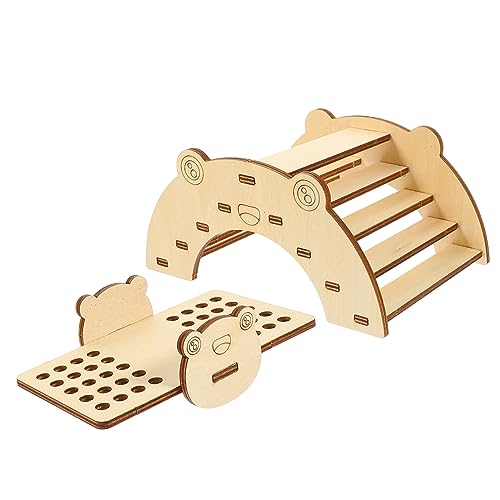 SEWOART 1 Set DIY Hamsterspielzeug DIY Holz Hamsterspielzeug Holzbrücke Für Hamster Hamsterspielzeug von SEWOART