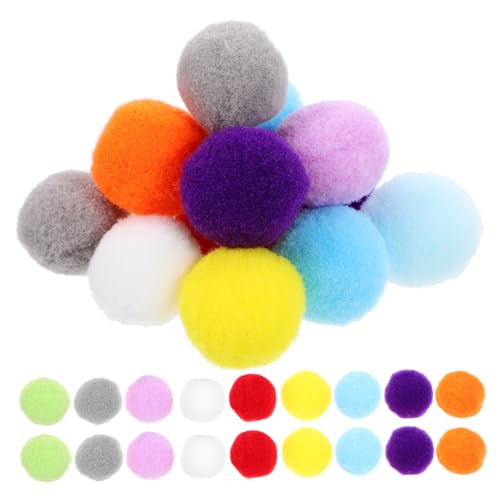 SEWOART 100St Katzenspielzeugball Katze Plüschball Katze kaubälle Interaktive Katzenbälle Kätzchen Bälle Spielzeug für Katzen katzenpflege Plüschbälle Interaktives Spielzeug für Haustiere von SEWOART