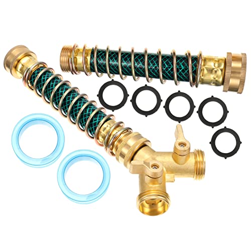 SEWOART Wasser-gartenschlauch 2-Wege-verteiler Y- Wasseranschluss-Adapter-Set Steuerung Für Bewässerungszubehör von SEWOART