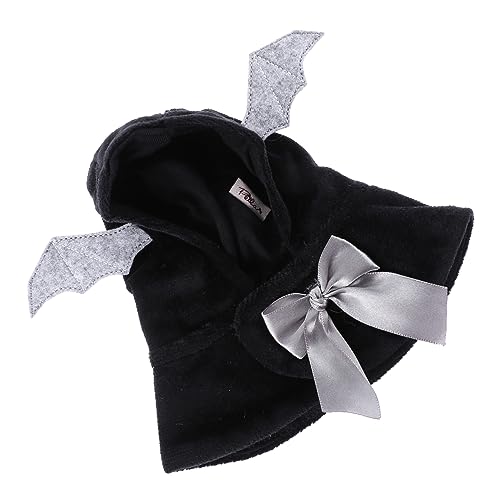 SEWOART 1stk Fledermausumhang Für Haustiere Halloween-Hund-Hoodie Kleiner Hundehut Kleine Hundekleidung Pet Flippige Kleidung Haustier Umhang Haustier Fledermaus Cosplay Zubehör Baumwolle von SEWOART