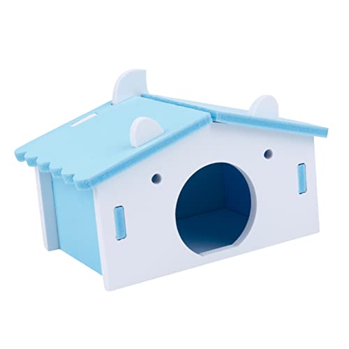 SEWOART 1Pc Hamster Hause Bett Spielzeug Hamster Hieout Nest Haustier Käfig Glatte Oberfläche Geruch Material von SEWOART