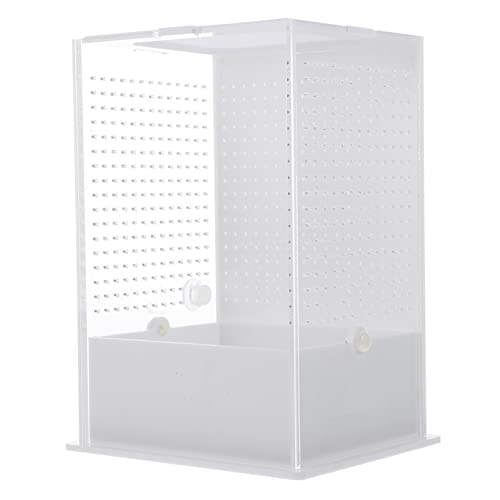 SEWOART 1stk Insektenvilla-Box Spinnen-Terrarium Zuchtbecken Für Aquarien Zuchtbehälter Springspinne Mikro Großer Lebensraum Zuchtkäfig Eidechsenbecken Brutkäfig Für Insekten Acryl Weiß von SEWOART