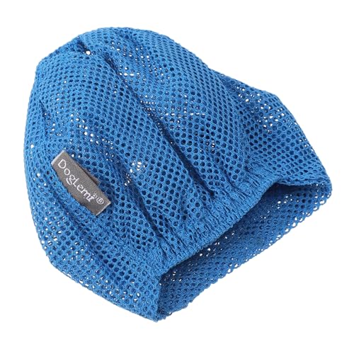 SEWOART 1stk Katze Maulkorb Anti-Biss-maulkörbe Für Kätzchen Maulkorb Für Katzenpflege -Donut- Katzenhalsband Kätzchenspielzeug Blue Polyester-Netz von SEWOART