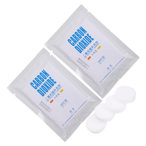 SEWOART Professionelle Aquarium-Ergänzung Co2-Tabletten für Wassergras sicher für Aquarien 2 Beutel Aquarium CO2 von SEWOART