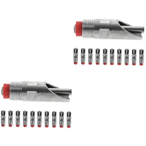 SEWOART 20 STK Tränke Automatische Zuführung Tränke Für Vieh Viehfutterautomat Vieh Liefert Entenschnabelferkel Ferkel Füttern Nippeltränke Für Schweine Schweinetrog Polyethylen von SEWOART
