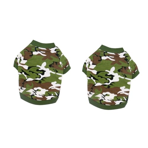 SEWOART 2st Haustier-hundekleidung Sommerkleidung Für Welpen Welpen-Outfits Haustierkleidung Haustier-Outfits Freizeitmantel Für Hunde Hund-Weste-Shirt Welpenkleidung Welpen Sommer Green SEWOART 2st Haustier-hundekleidung Sommerkleidung Für Welpen Welpen-Outfits Haustierkleidung Haustier-Outfits Freizeitmantel Für Hunde Hund-Weste-Shirt Welpenkleidung Welpen Sommer Green von SEWOART
