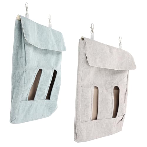 SEWOART 2st Kaninchen-heu-Tasche Spender Für Meerschweinchen Futtersack Zum Aufhängen Für Kleintiere Futterstelle Für Kaninchen Guinea-Feeder Spender Für Kleintiere Häschen-Feeder Stoff von SEWOART