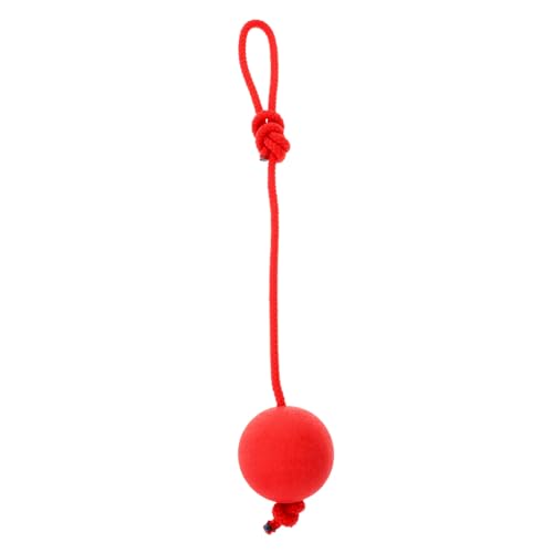 SEWOART 3St Seil Gummiball Dog chew Toy hundekauspielzeuge Dog Toy Spielzeug zum Schleppen von Hunden Agility-Trainingsgeräte für Hunde Hundeseilspielzeug Trainingsbedarf für Haustiere rot von SEWOART