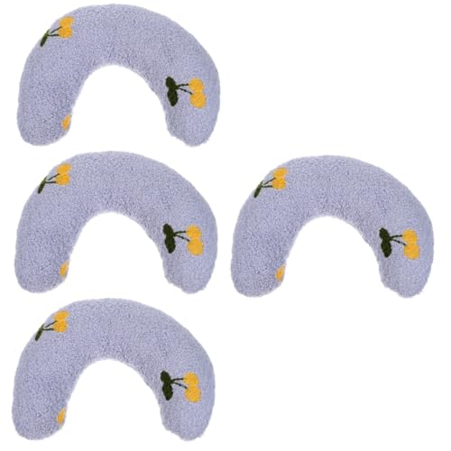 SEWOART 4 Stück Haustier Kissen Dog Pillow katzenkissen Katzenschlafkissen Tiefschlafkissen für Haustiere bläulich Kätzchen gefülltes Kissen Nackenschutz kleines Kissen Fussel Blue von SEWOART