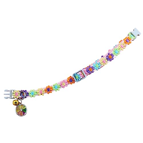 SEWOART 5st Halsband Welpen Kätzchenhalsbänder Blumenkragen Aus Spitze Katzenhalsbänder Für Hunde Für Haustiere Kleine Hundehalsbänder Polyester von SEWOART