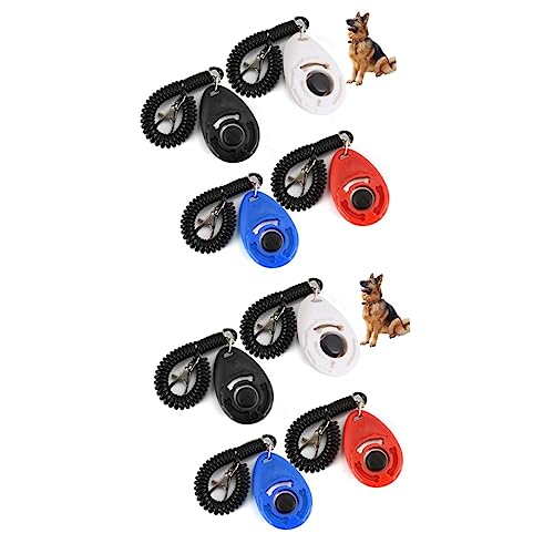 SEWOART 8 STK Clicker zum Katzentraining Klicker für Haustiertraining Hundetraining Haustier Clicker für das Haustiertraining Hundeklicker Klicker für das Pferdetraining von SEWOART