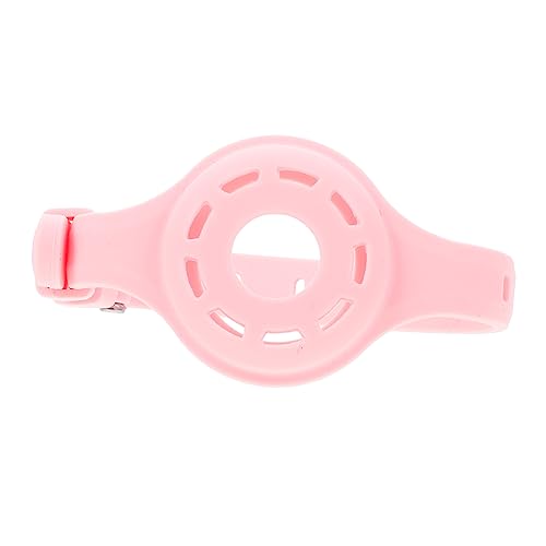 SEWOART Halsband Hundehalsband Schutzhülle Für Schutzcase Für Haustier Tracker Kompatibel Mit Pink 245 * 40 * 12mm Robust Und Langlebig Ideal Für Hundehalsband von SEWOART