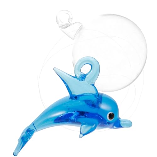 SEWOART Aquarium Dekoration Anzeige Wieder auffüllbar Gans Wärmespender Buggy Marine-Pin aquariumdeko glasfiguren Glasornament schwimmende Meerestierfigur entzückende Aquariendekoration von SEWOART