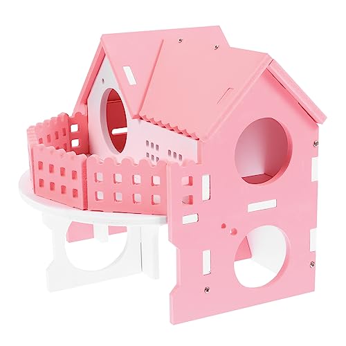 SEWOART Luxuriöse Hamstervilla Nest Doppelstöckiges Spielhaus Entspannung Für Haustiere Glückliches Versteck SEWOART Luxuriöse Hamstervilla Nest Doppelstöckiges Spielhaus Entspannung Für Haustiere Glückliches Versteck von SEWOART