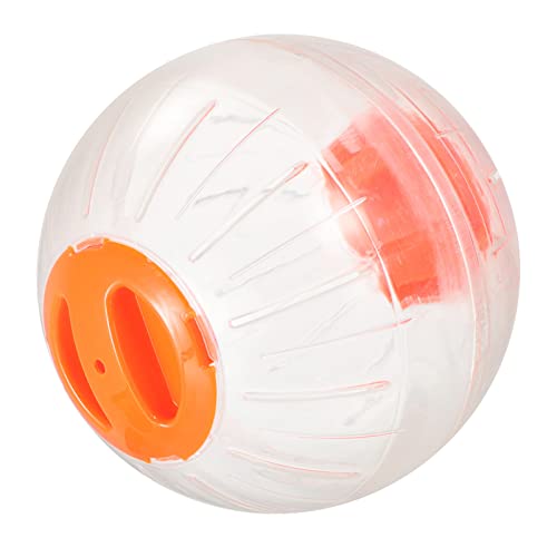 SEWOART Hamster Laufball Haustier Spielzeug Übungs-Trainingsball Kleintierkäfig Hamster läuft hamsterball hamsterkugel Hamster-Fitnessball Übungsrolle Hamster herumlaufen Plastik Orange von SEWOART