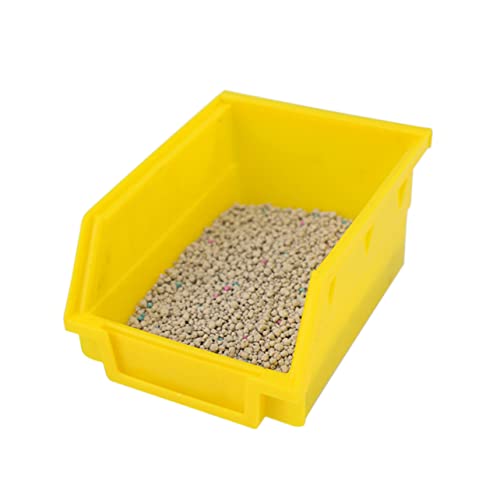 SEWOART Hamsterbad Hamster klo Hamster Toilet Gerbil Toilet Hamster Litter Box Small Animal Litter Box Hamsterstaubbad Badebecken für Kleintiere Hamstertoilette Badebecken für Hamster von SEWOART