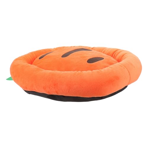 SEWOART Haustierbett pet Bed Dog beds Katzen bettchen hundehölenbett Hunde Liege dogbed kleines hundebett Cartoon-Hundeschlafbett Hundenest Hundebett in Cartoon-Form Welpenbett Tuch Orange von SEWOART