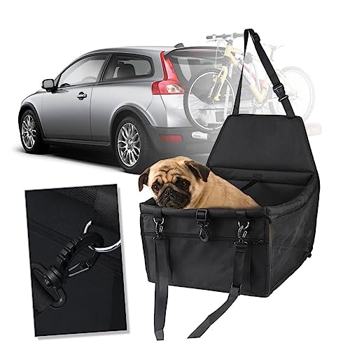 SEWOART Haustiertasche Für Den Autositz Haustierkäfig Hundetasche Reisesitz Autositz Für Hunde Mesh-haustiertasche Haustier Hundesitz Katze Autositz Autositze Autositz Für Die Reise Black von SEWOART