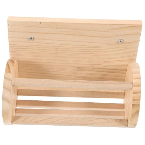 SEWOART Spender Meerschweinchen Holz Hase Feeder Pet Feeder Heu Tasche Haustier Versorgung von SEWOART