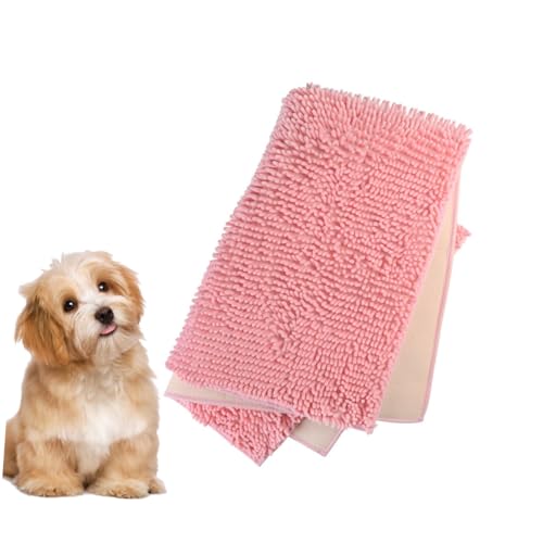 SEWOART Hund warmes Kissen Zwinger Hundeboxen für große Hunde hundebox matratze Fleece-Plüsch-Hundedecken Hundebetten für große Hunde hundesofa Hund schlafkissen Kissen für Haustiere Rosa von SEWOART