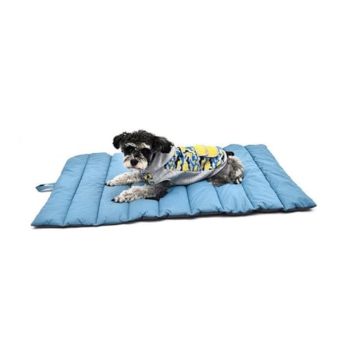 SEWOART Hundedecke Schlafmatte Picknick-strandmatte Hundematte Blue von SEWOART