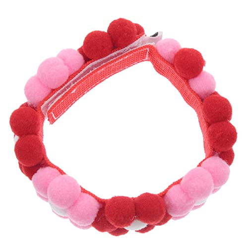 SEWOART Hundefliege Hündchen Schöner Hund Verstellbares Hundehalsband Ball-hundehalsband Flauschiges Hundehalsband Smoking-Krawatte Für Haustiere Sonnenblumen-katzenhalsband Polyester von SEWOART