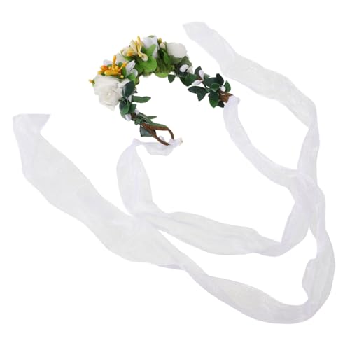 SEWOART Katzenkopfbedeckung Blumenhundekostüm Blumen-Katzenhalsband Hundeblumenkostüm Tragbares Welpenhalsband Katzenkopfschmuck Haustierhalsband mit Blumendesign Kätzchenhalsband Stoff von SEWOART