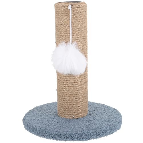 SEWOART Klettergerüst Für Katzen Katzenkratzbaum Bequemer Kätzchenkratzer Katzenkletterer Schöner Kratzbaum Kratzbäume Für Katzen Vertikaler Kratzbaum Katzenkratzer Papierrohr Sky-Blue von SEWOART