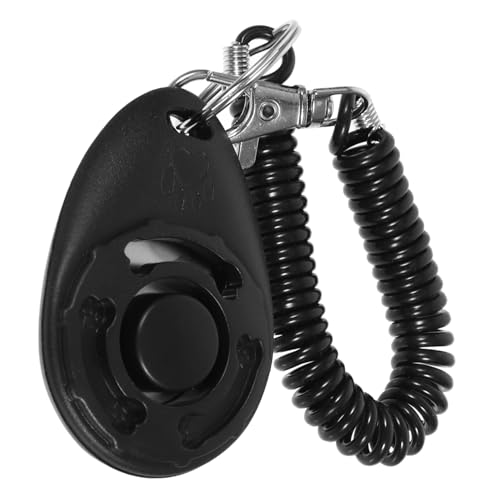 SEWOART Klicker Für Haustiertraining Clicker Für Hundetraining Katzenklicker Hundetrainer Clicker-katzentrainer Clicker Zum Katzentraining Trainingsgeräte Für Hunde Welpenklicker Abs Black von SEWOART