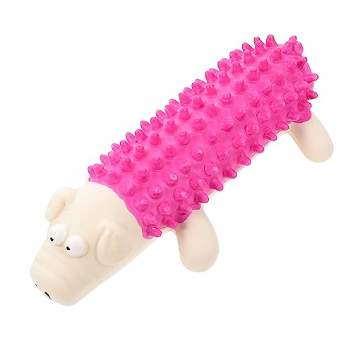 SEWOART Latexspielzeug für Haustiere Hundespielzeug für kleine Hunde Hundebissspielzeug Interactive Dog Toys hundewelpen Spielzeug Zahnreinigungsspielzeug Quietschspielzeug für Hunde Weiß von SEWOART