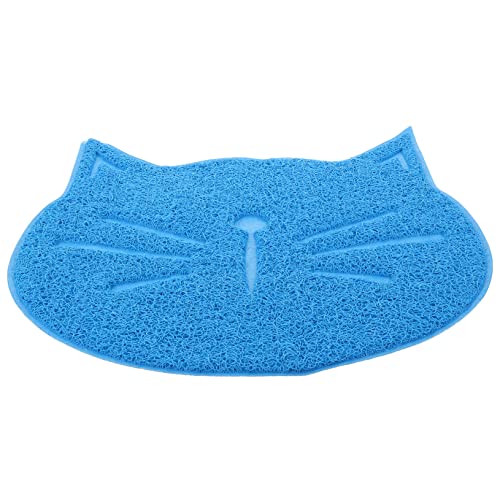 SEWOART Matte in Katzenform Futtermatten Für Katzen Katzenwasser Hundenapf Tischset Katze Wasser Matte Hundenapf Matte Haustierfuttermatte Hundematte Für Futter Und Wasser Hundenäpfe PVC von SEWOART