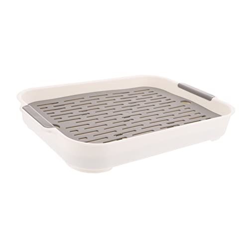 SEWOART Kaninchen Toilette Anti Kipp Litter Box Für Kleintiere Rechteckige Hamster Toilettenschale Ideal Für Nager Und Kaninchen Einfach Zu Reinigen Strapazierfähiges Material von SEWOART