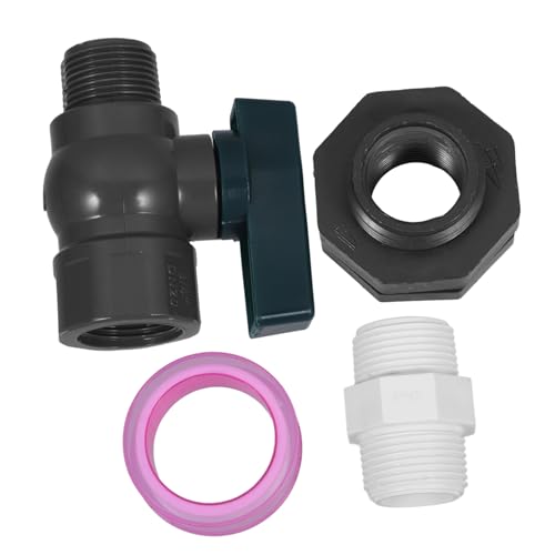 SEWOART Regentonnen Zapfen Set 3/4 Zoll Wassertonne Garten Umleitungs Set Mit Schlauch Wasserhahn Adapter Einfache Installation Für Aquarien Und Gartenbewässerung Ideal Für von SEWOART