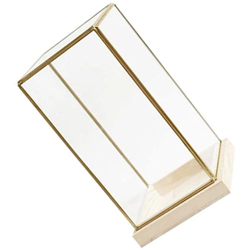 SEWOART Retro Vitrine Für Sammlerstücke Transparente Für Pflanzen Kerzen Und Schmuck Antike Box Im Skandinavischen Stil Aus Und Kleines von SEWOART