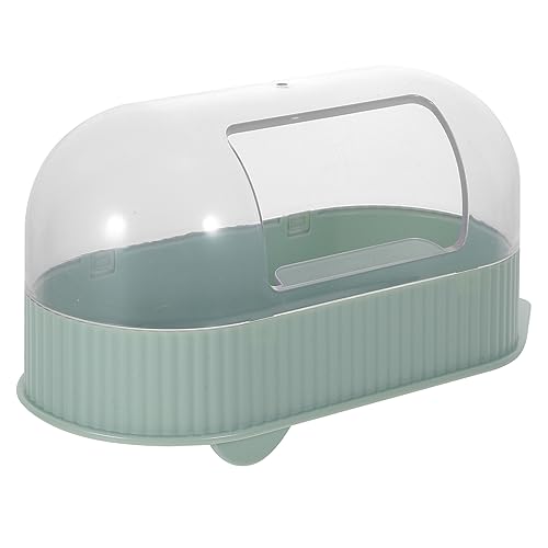 SEWOART Sandbecken Igel-Hamster-Badezimmer Badewanne tragbar meerschweinchen sandbad Rennmaus Badezimmer Hamster klo Hamster sandbad Igel-Chinchilla-Badezimmer Kleiner Badebehälter Abs von SEWOART