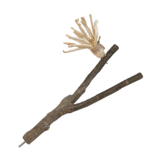 SEWOART Vogel Spielzeug Aus Holz Kauspielzeug Für Papageien Natürliche Sitzstange Mit Gabelform Vogelkäfigzubehör Zum Beschäftigen SEWOART Vogel Spielzeug Aus Holz Kauspielzeug Für Papageien Natürliche Sitzstange Mit Gabelform Vogelkäfigzubehör Zum Beschäftigen von SEWOART