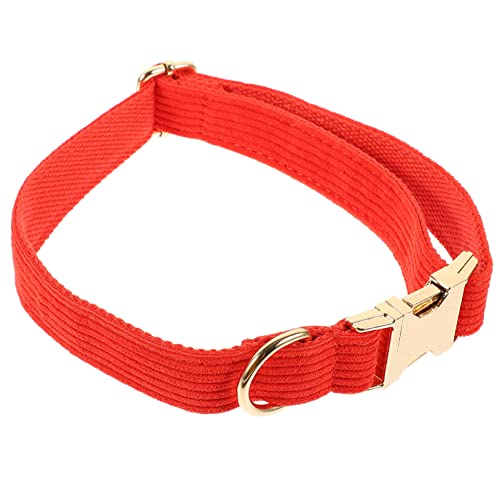 SEWOART Verstellbares Haustierhalsband Für Hunde Mit Metallverschluss Robustes Und Langlebiges Hundehalsband Für Kleine Und Große Hunde Einfaches Design von SEWOART